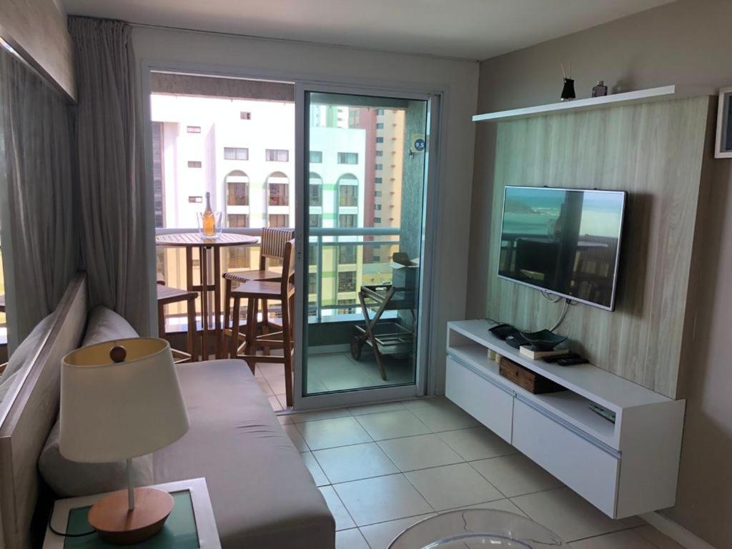 Apartmento Com Vista Para O Mar Em Ponta Negra 纳塔耳 外观 照片