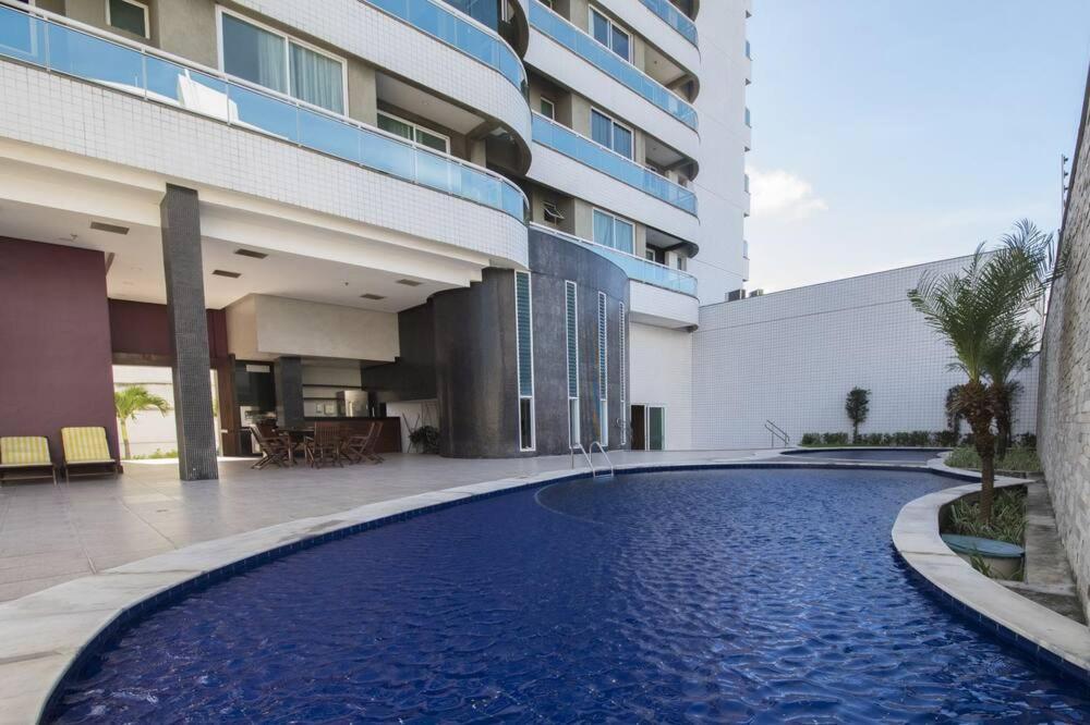 Apartmento Com Vista Para O Mar Em Ponta Negra 纳塔耳 外观 照片